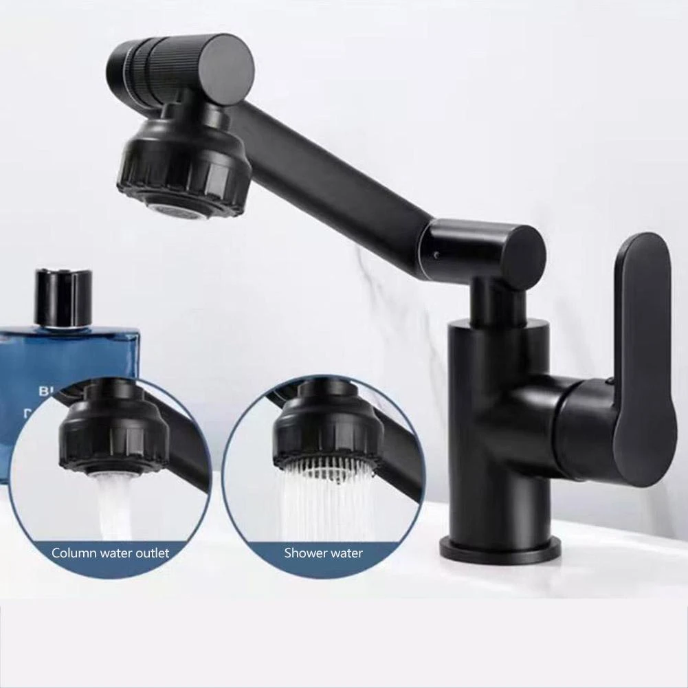 1080 Degree Swivel Bathroom Sink Faucet Hot Cold Water Mixer Tap Kitchen Basin Faucet Rotating Robot Arm Lucky Cat Basin Tap
1080 Degree Swivel Bathroom Sink Faucet Hot Cold Water Mixer Tap Kitchen Basin Faucet Rotating Robot Arm Lucky Cat Basin Tap