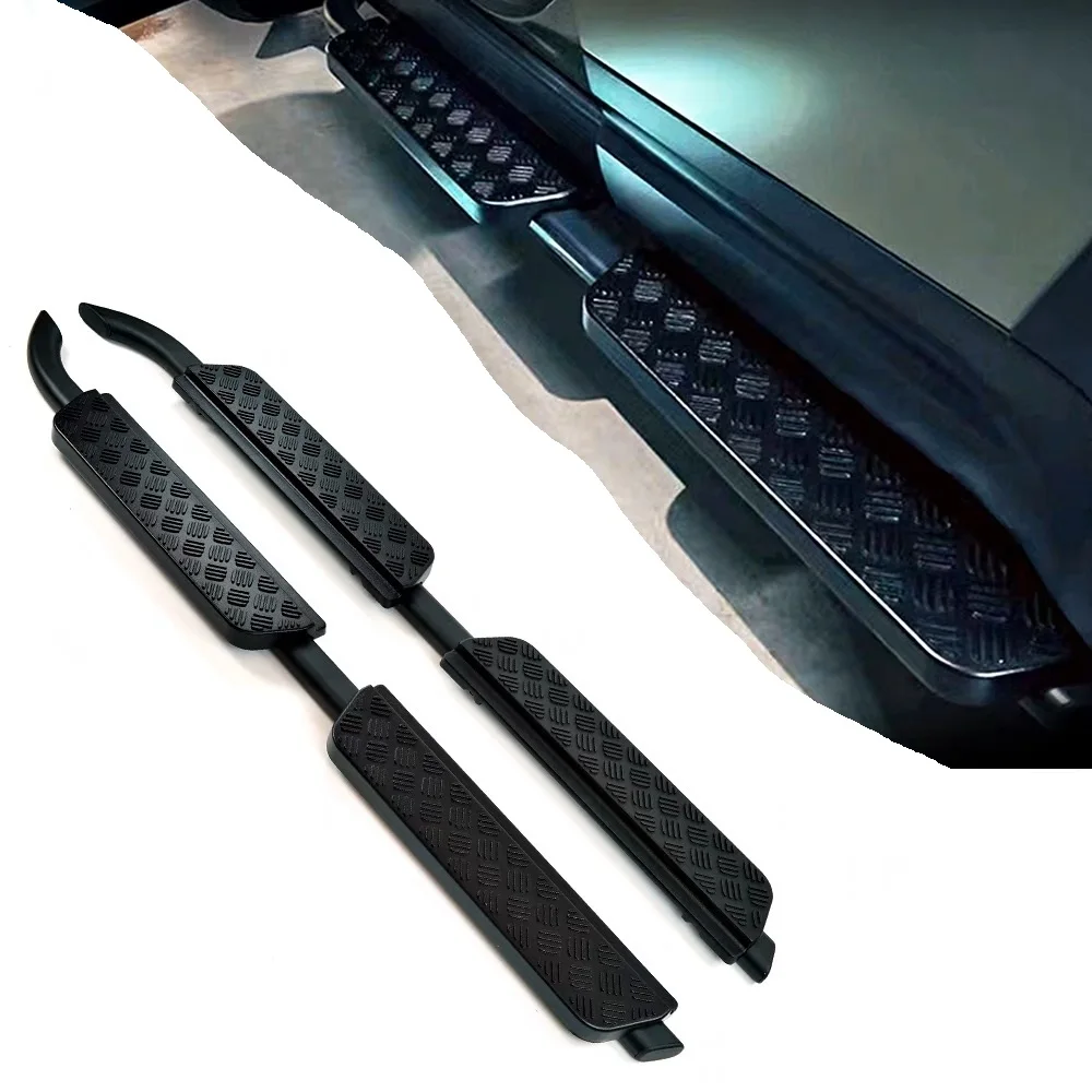 The newly designed Retro style side pedals for Land Rover New Defender 2020 110/90 universal, off-road 4X4
The newly designed Retro style side pedals for Land Rover New Defender 2020 110/90 universal, off-road 4X4