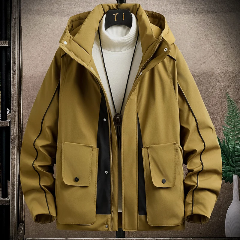 New 2023 Winter Men's White Duck Down Parkas Casual Solid Color Loose Puffer Coat Outdoor Top Streetwear Thick Warm Down Jackets
New 2023 Winter Men's White Duck Down Parkas Casual Solid Color Loose Puffer Coat Outdoor Top Streetwear Thick Warm Down Jackets
