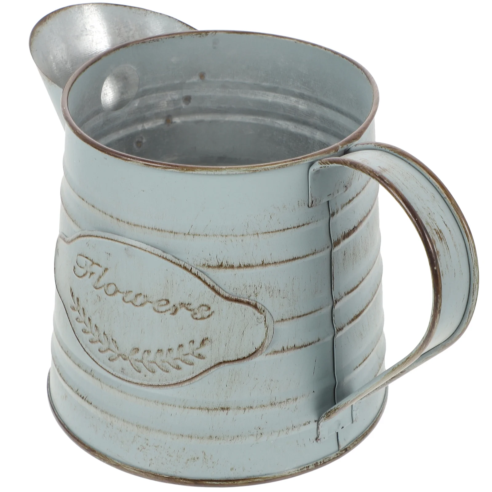 Tin Flower Pot for Arrangement Jug Decor Outdoor Retro Vase Iron Vintage Bucket Floral Rustic Dried Flowers
Tin Flower Pot for Arrangement Jug Decor Outdoor Retro Vase Iron Vintage Bucket Floral Rustic Dried Flowers