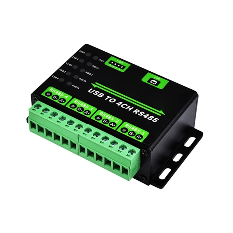HighSpeed USB to 4 Way RS485 Converter Support Multi Systems for Industrial Control Data Collections,Instrumentations
HighSpeed USB to 4 Way RS485 Converter Support Multi Systems for Industrial Control Data Collections,Instrumentations