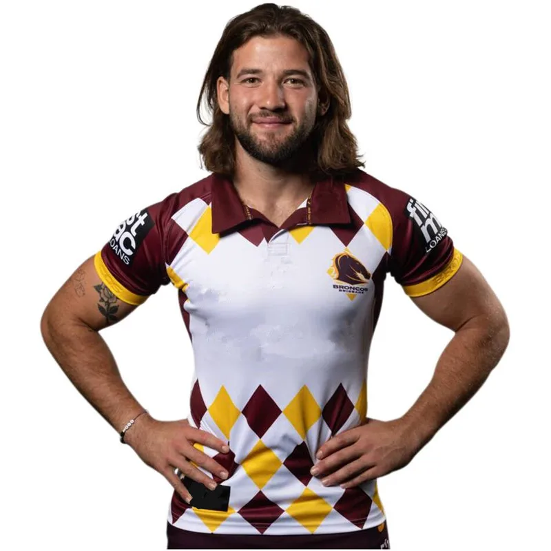 2024 Brisbane Broncos Heritage Rugby Jersey - Men's Size:S-5XL(Print Custom Name Number)
2024 Brisbane Broncos Heritage Rugby Jersey - Men's Size:S-5XL(Print Custom Name Number)