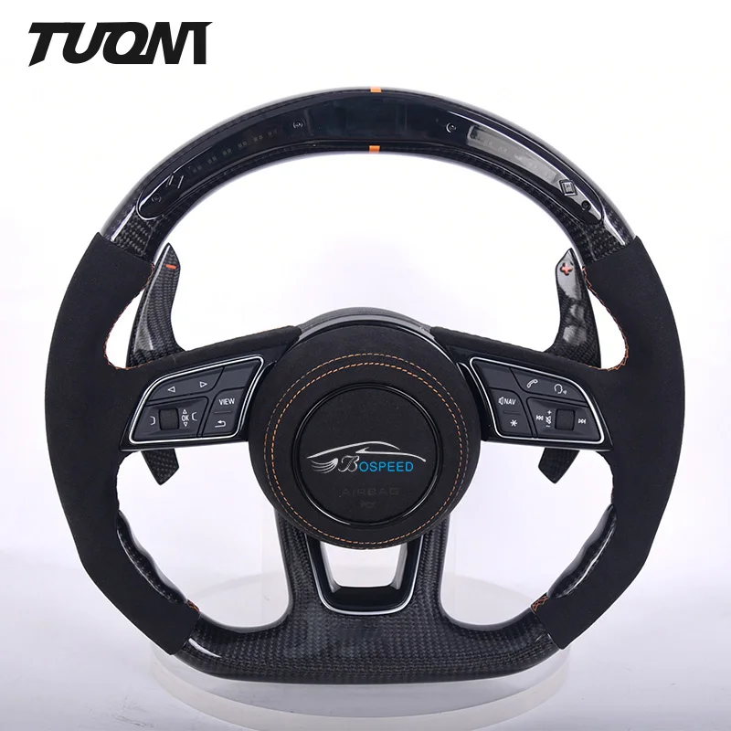 Fit For Audi A3 8P A4 B9 A6 C7 A5 Q3 Q7 S3 8V S5 Rs3 Rs5 TTS 8J MK3 R8 SQ5 Heated Forged Carbon Fiber Led Cars Steering Wheel
Fit For Audi A3 8P A4 B9 A6 C7 A5 Q3 Q7 S3 8V S5 Rs3 Rs5 TTS 8J MK3 R8 SQ5 Heated Forged Carbon Fiber Led Cars Steering Wheel
