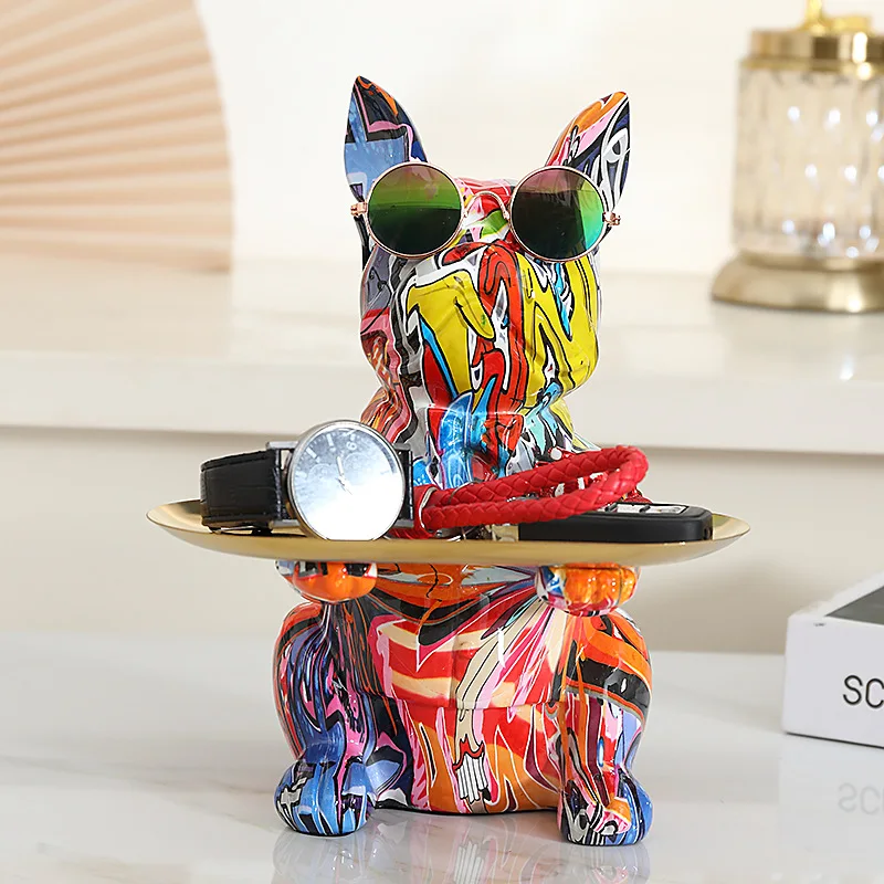 Personality Pattern French Bulldog Desktop Ornaments Gathering Theme Bar Decoration Halloween Decorative Crafts
Personality Pattern French Bulldog Desktop Ornaments Gathering Theme Bar Decoration Halloween Decorative Crafts