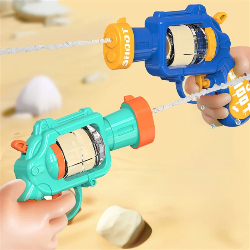 

Искусственная игрушка, механический непрерывный вращающийся водяной пистолет, игрушки для мальчиков и девочек, уличные пляжные водные игрушки, детские праздничные подарки