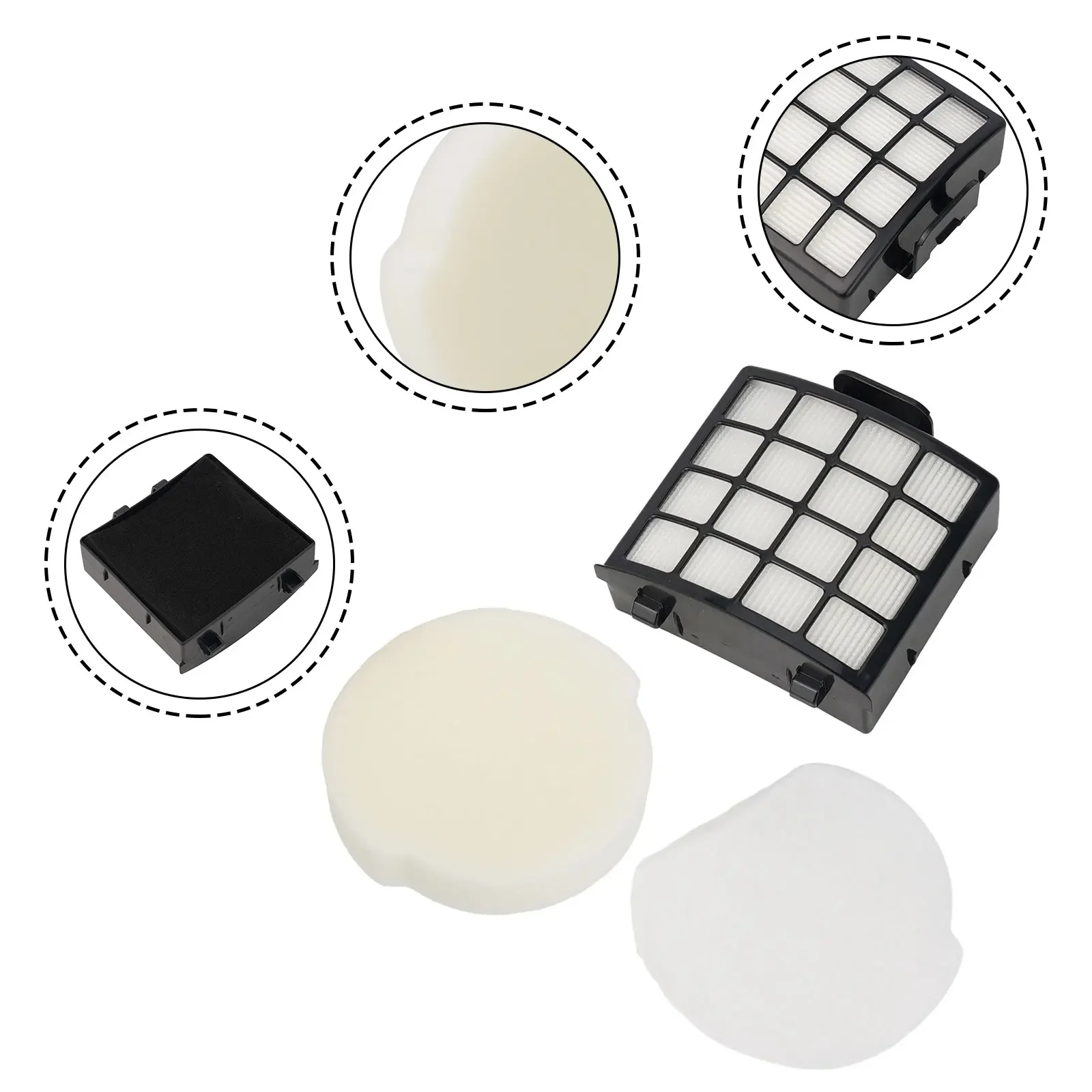 Vacuum Cleaner Kit Filter Cleaning Felt Filter Foam Filter Replacement Tools Accessories Brand New For AZ912 AZ912UK AZ912UKT
Vacuum Cleaner Kit Filter Cleaning Felt Filter Foam Filter Replacement Tools Accessories Brand New For AZ912 AZ912UK AZ912UKT