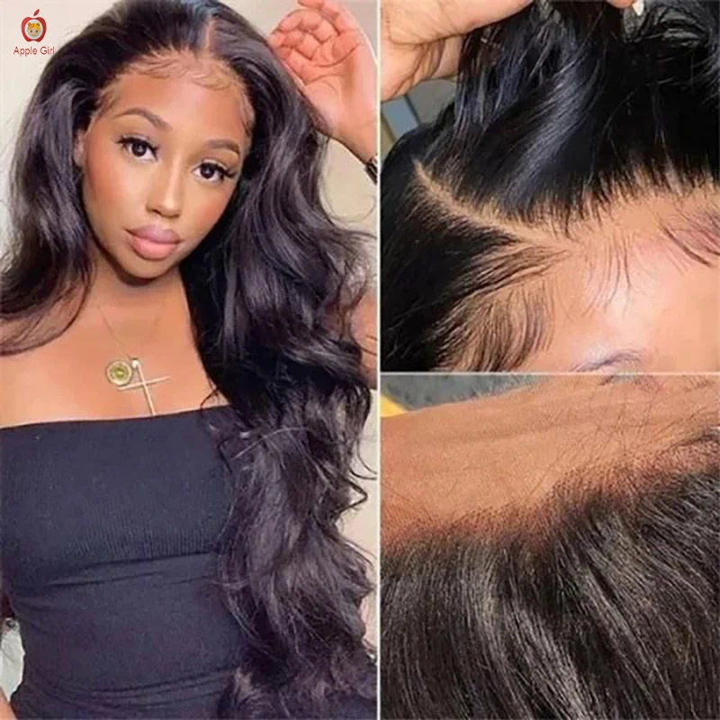 Full Lace Frontal Wig Body Wave HD Transparent Lace Front Wig Natural Color 100% Remy Human Hair 26 Inch Full Lace Wig Applegirl
Full Lace Frontal Wig Body Wave HD Transparent Lace Front Wig Natural Color 100% Remy Human Hair 26 Inch Full Lace Wig Applegirl