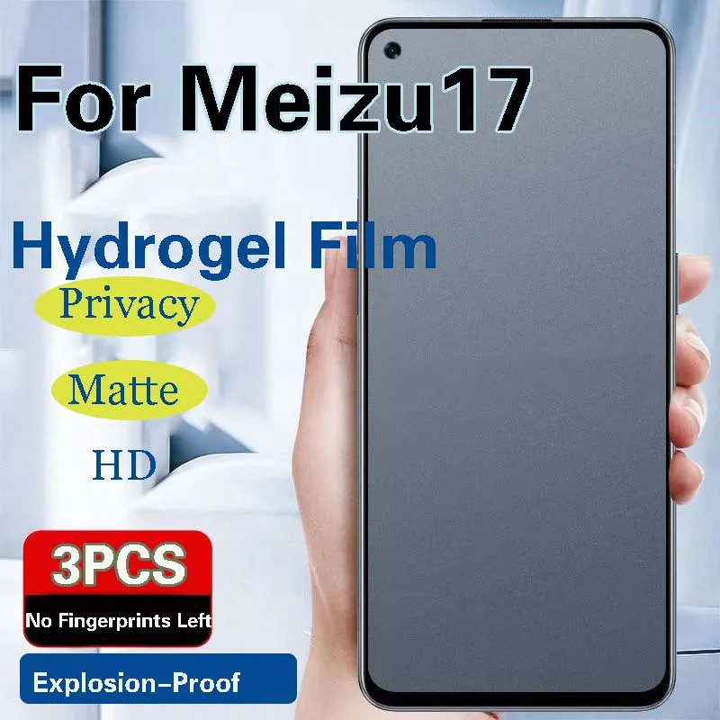 Meizu17 Privacy Screen Protector For Meizu 17 Pro Matte Hydrogel Film Meizu17Pro Full Coverage HD Soft Anti Peeping
Meizu17 Privacy Screen Protector For Meizu 17 Pro Matte Hydrogel Film Meizu17Pro Full Coverage HD Soft Anti Peeping