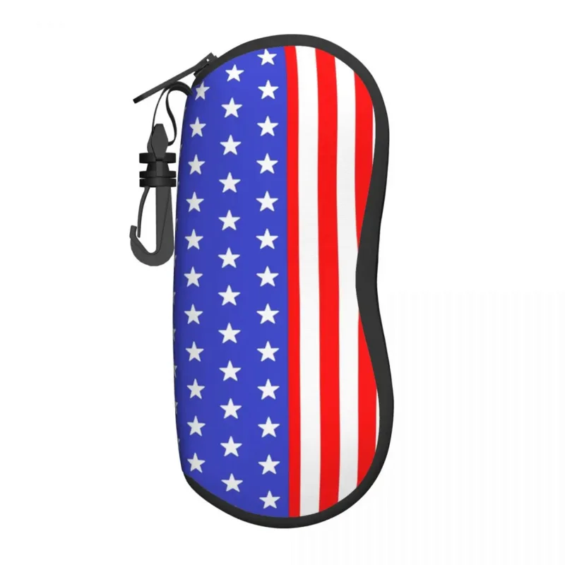 USA Flag Vertical Glasses Case Stripe Print Daily Personalized Sunglasses Pouch Trend Men Women Eyewear Bag
USA Flag Vertical Glasses Case Stripe Print Daily Personalized Sunglasses Pouch Trend Men Women Eyewear Bag