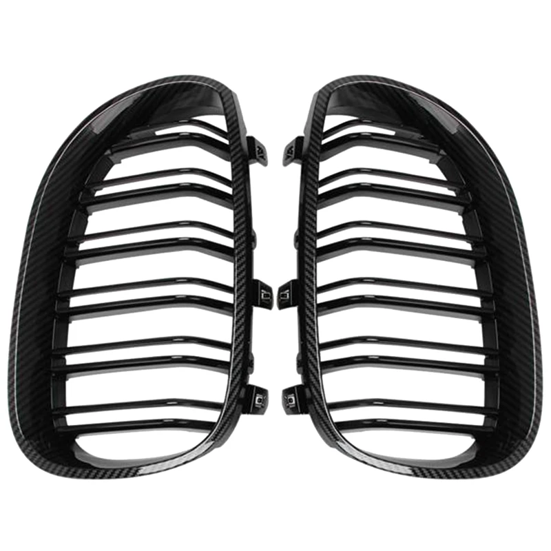 Front Bumper Kidney Grille Dual Mesh Grille For BMW 5 Series E60 E61 M5 520I 535I 550I 2003-2010 Sedan
Front Bumper Kidney Grille Dual Mesh Grille For BMW 5 Series E60 E61 M5 520I 535I 550I 2003-2010 Sedan