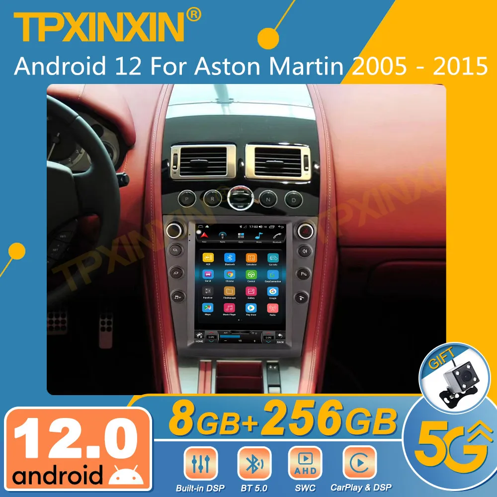 

Android 12 For Aston Martin 2005 - 2015 Android Car Radio 2 Din Autoradio Stereo Receiver GPS Navigator Multimedia DVD Player