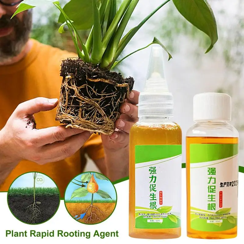 50ml Root Booster Plant Rooting Stimulator Liquid Enhance Plant Roots Growth Seedlings Starts Potting Soil Succulent Fertilizer
50ml Root Booster Plant Rooting Stimulator Liquid Enhance Plant Roots Growth Seedlings Starts Potting Soil Succulent Fertilizer