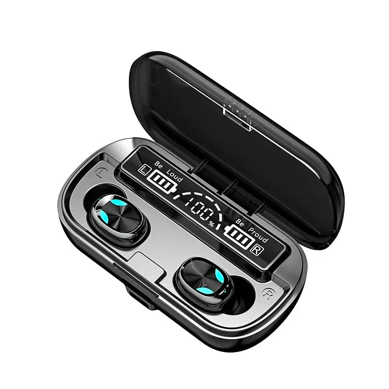 F9-10 TWS Wireless Earphones Bluetooth V5.0 TWS Headphones Invisible Earbuds LED Display With Power Bank Headset With Microphone
F9-10 TWS Wireless Earphones Bluetooth V5.0 TWS Headphones Invisible Earbuds LED Display With Power Bank Headset With Microphone