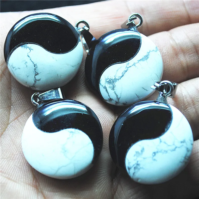 2 шт. подвески из натурального драгоценного камня Taichi Yinyang форма 25 мм круглая для женщин DIY Ювелирные изделия Аксессуары Бесплатная доставка 
2 шт. подвески из натурального драгоценного камня Taichi Yinyang форма 25 мм круглая для женщин DIY Ювелирные изделия Аксессуары Бесплатная доставка