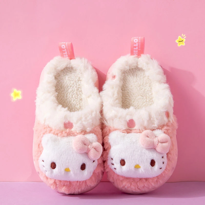 Красивые плюшевые хлопковые тапочки Sanrio с героями мультфильмов Hello Kitty My Melody Kuromi Cinnamoroll толстые Нескользящие тапочки
Красивые плюшевые хлопковые тапочки Sanrio с героями мультфильмов Hello Kitty My Melody Kuromi Cinnamoroll толстые Нескользящие тапочки