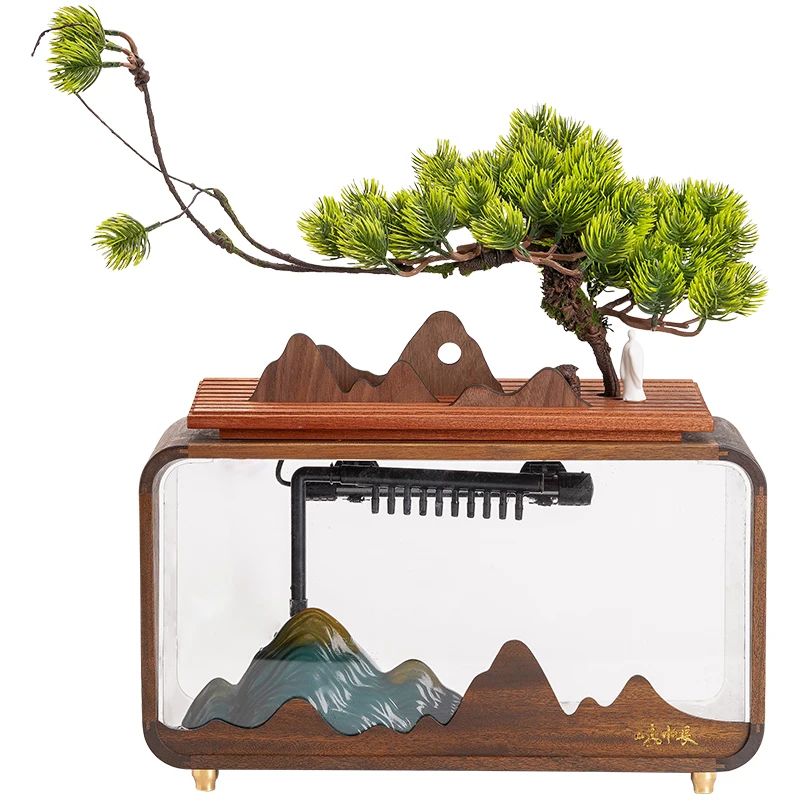 Creative Fish Tank Flowing Water Ornaments Circulating Water Living Room Desktop Fish Globe Water Landscape
Creative Fish Tank Flowing Water Ornaments Circulating Water Living Room Desktop Fish Globe Water Landscape