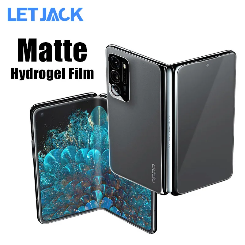 2000D Anti-Fingerprint Matte Hydrogel Film For OPPO Find N Front Back Inner Screen Protector For Oppo Find N2 N3 Protective Film
2000D Anti-Fingerprint Matte Hydrogel Film For OPPO Find N Front Back Inner Screen Protector For Oppo Find N2 N3 Protective Film