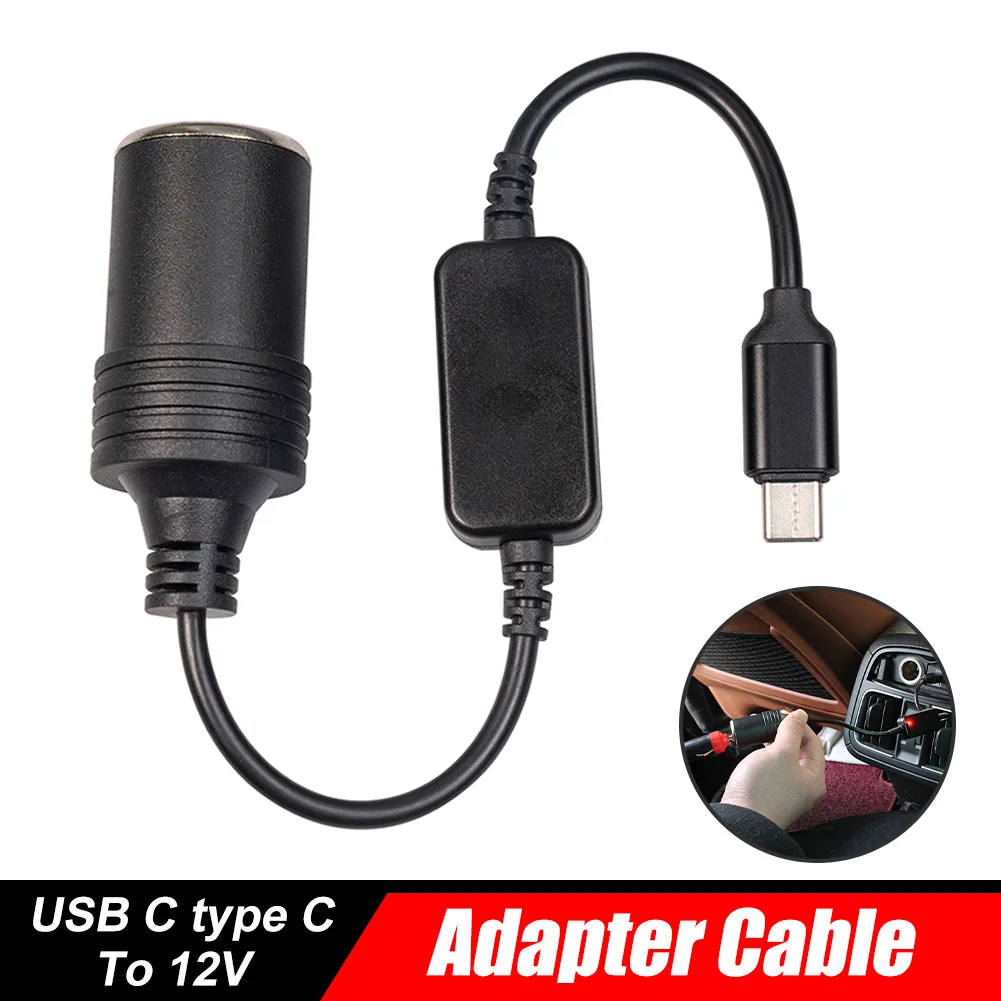 Universal Adapter Cable Dash Cam TYPE-C To Cigarette Lighter Female Adapter USB 2.0 To Mini For Bmw Tesla VW Benz Accessories
Universal Adapter Cable Dash Cam TYPE-C To Cigarette Lighter Female Adapter USB 2.0 To Mini For Bmw Tesla VW Benz Accessories