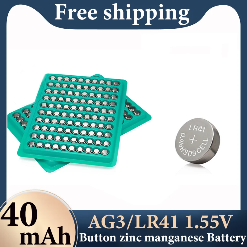 Новинка, 100 шт., планшетофон AG3 1,55 в, аккумулятор LR41 SR41 192 CX41 392 L736 384 SR41SW, калькулятор, часовая цепочка
Новинка, 100 шт., планшетофон AG3 1,55 в, аккумулятор LR41 SR41 192 CX41 392 L736 384 SR41SW, калькулятор, часовая цепочка