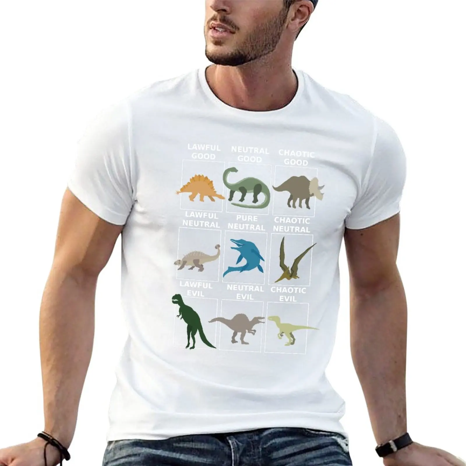 New Dinosaurs alignment T-Shirt korean fashion aesthetic clothes tops Short sleeve mens graphic t-shirts anime
New Dinosaurs alignment T-Shirt korean fashion aesthetic clothes tops Short sleeve mens graphic t-shirts anime