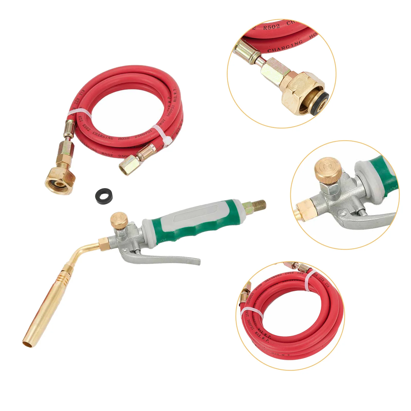 Tool Welding Torch Copper Adjustment Switch Flamethrower For Soldering Liquefied Gas Rubber Tube With 63inch Hose
Tool Welding Torch Copper Adjustment Switch Flamethrower For Soldering Liquefied Gas Rubber Tube With 63inch Hose