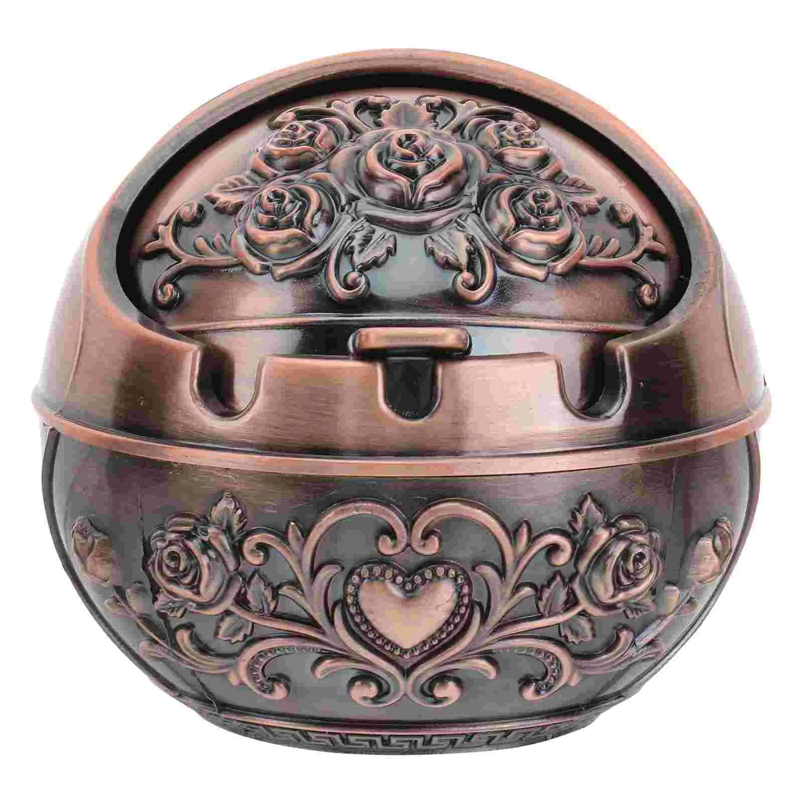 Ashtray Ash Outdoor Ashtrays Holder Tray Lid Windproof Decorative Funny Stand Smokeless Indoor Metal Iron Vintage Fireproof Cool
Ashtray Ash Outdoor Ashtrays Holder Tray Lid Windproof Decorative Funny Stand Smokeless Indoor Metal Iron Vintage Fireproof Cool