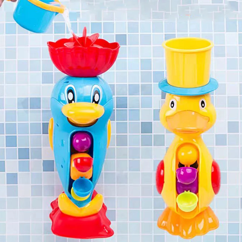 

Желтая утка, водные игрушки, Abs, защита от падения, милые игрушки для купания, детская продукция, практичные детские игрушки