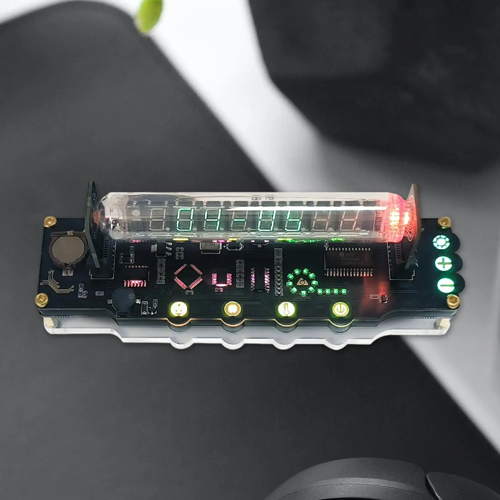Имитация Nixie трубчатые часы RGB флуоресцентные трубчатые часы для игровой комнаты офиса
Имитация Nixie трубчатые часы RGB флуоресцентные трубчатые часы для игровой комнаты офиса