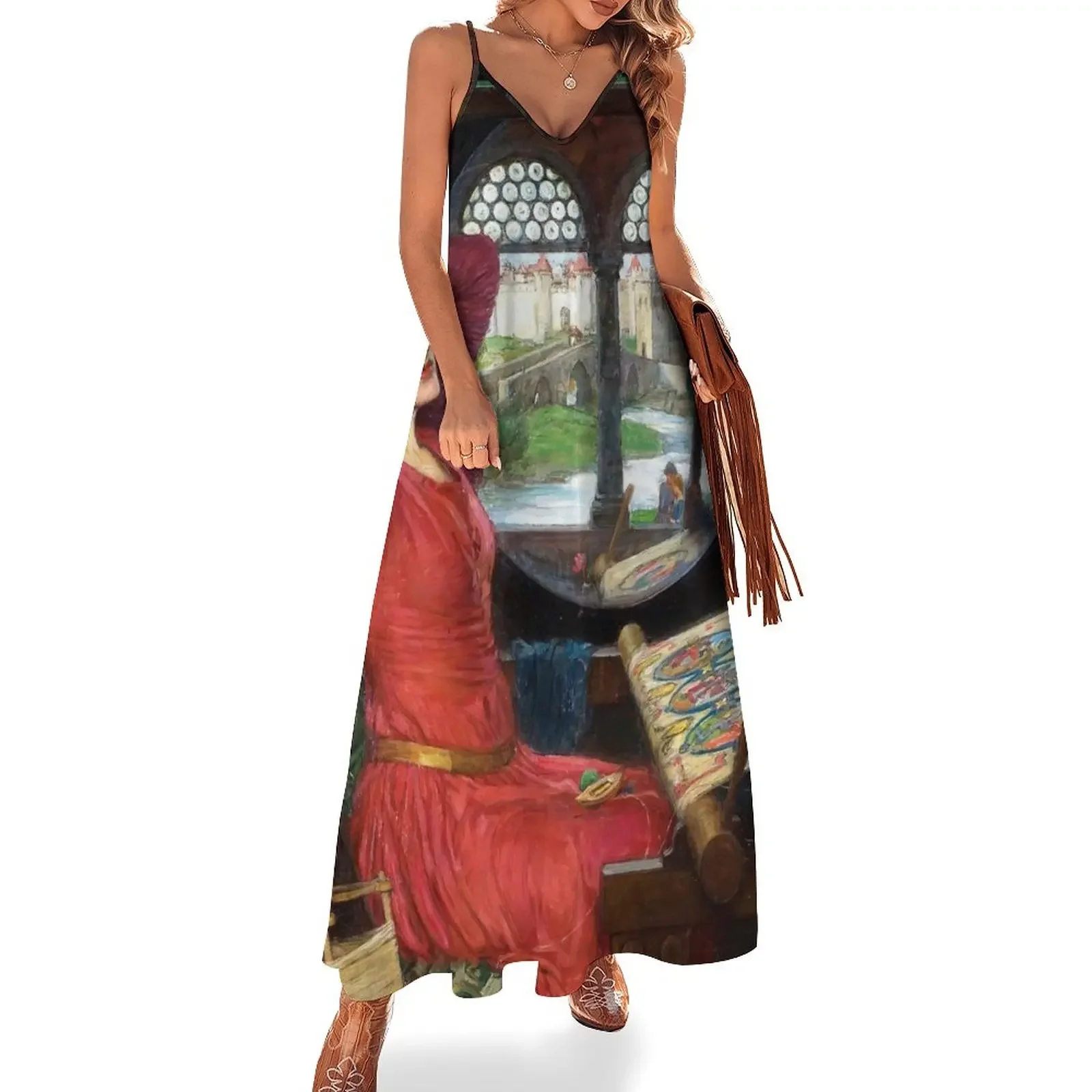 I Am Half Sick of Shadows, Said the Lady of Shalott - John William Waterhouse Sleeveless Dress Long dress woman beach dress
I Am Half Sick of Shadows, Said the Lady of Shalott - John William Waterhouse Sleeveless Dress Long dress woman beach dress
