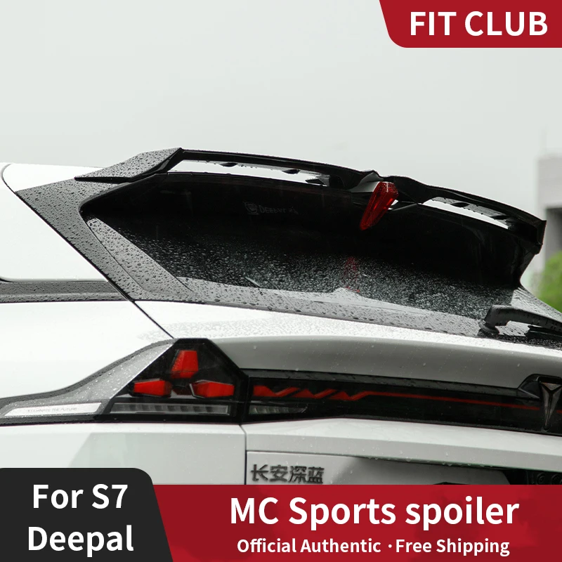 

For changan Deepal S7 EV sports spoiler s7 2023 MC fashionable top wing small pressure tail exterior Deepal Accessories