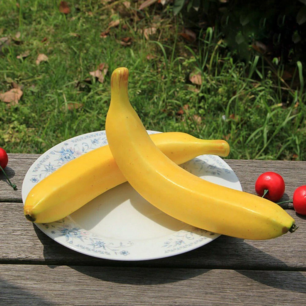 2Pcs Simulated Banana 20cm Models Fake Fruit Props Photography Ornaments Decorative Fake Fruit Realistic Display
2Pcs Simulated Banana 20cm Models Fake Fruit Props Photography Ornaments Decorative Fake Fruit Realistic Display