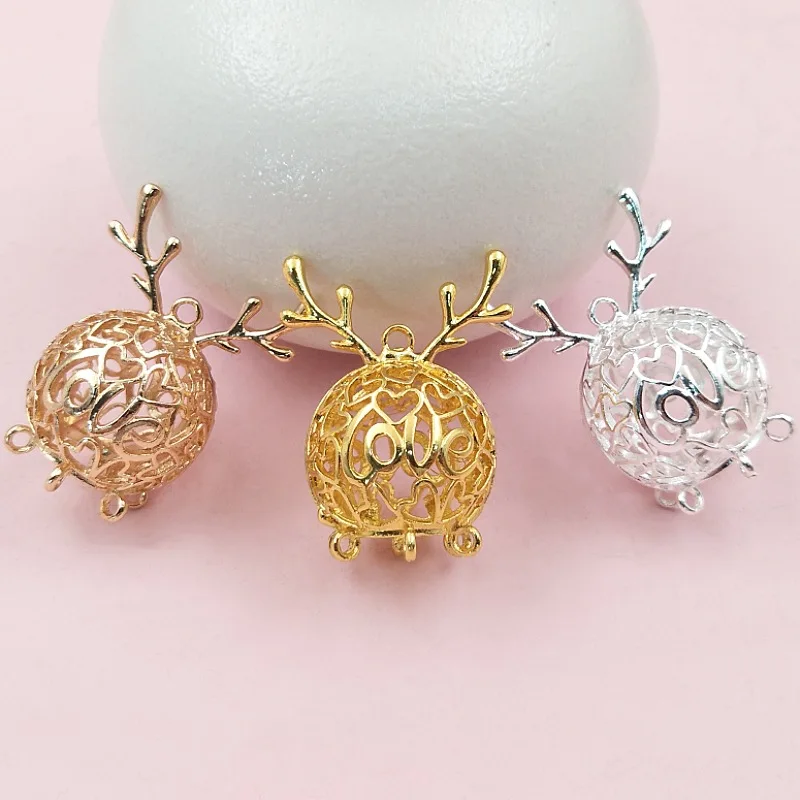 10 PCS 27x43mm Hollow Antler Lantern Pendant Connector Metal Alloy Accessories For DIY Jewelry Making
10 PCS 27x43mm Hollow Antler Lantern Pendant Connector Metal Alloy Accessories For DIY Jewelry Making