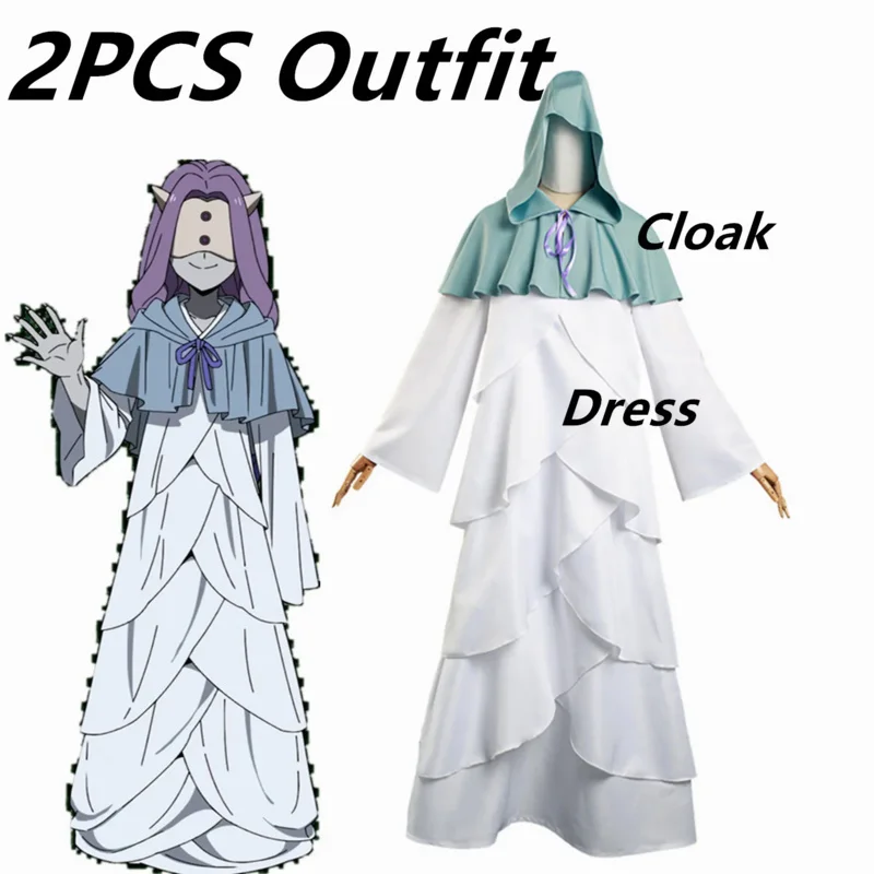 2024 The Promised Neverland Mujika Cosplay Dresses Ghost Mujika Costumes Cloak and Dress Full Outfit Halloween Carnival Costume
2024 The Promised Neverland Mujika Cosplay Dresses Ghost Mujika Costumes Cloak and Dress Full Outfit Halloween Carnival Costume