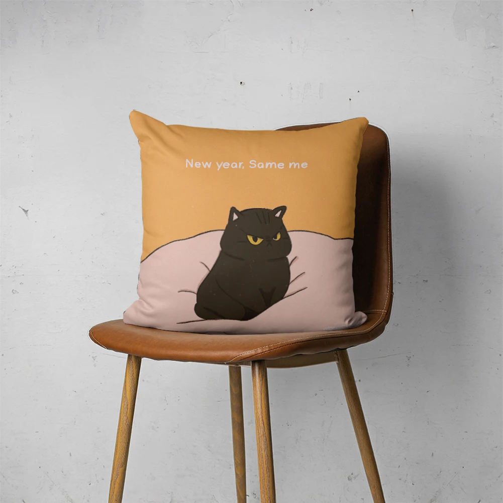 CUTE CAT PILLOW 089 Customizable Bedroom Bed Sofa Hotel Car Lumbar Pillow Fashion Decorative Pillow Cover
CUTE CAT PILLOW 089 Customizable Bedroom Bed Sofa Hotel Car Lumbar Pillow Fashion Decorative Pillow Cover