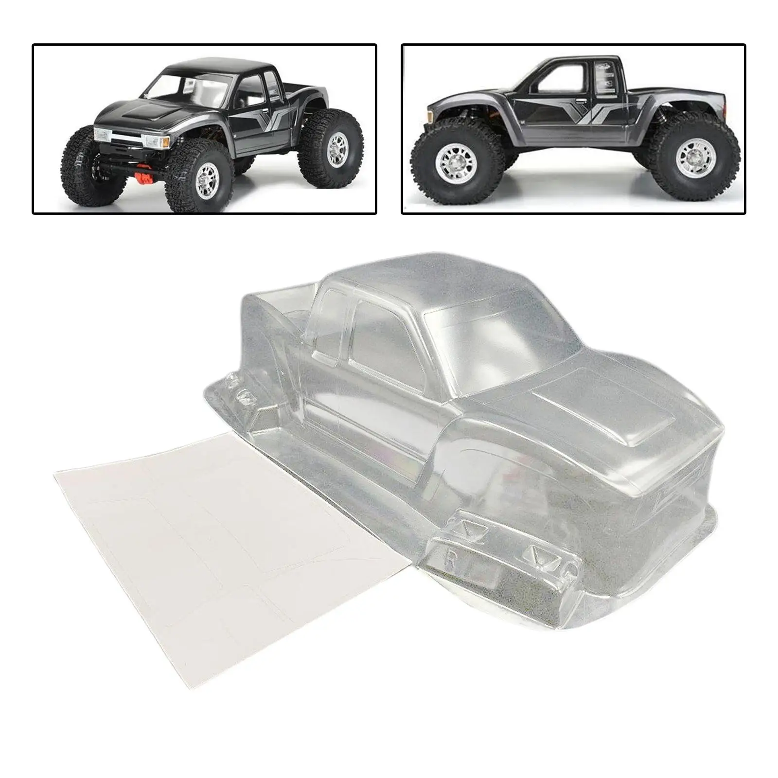 RC Car Body Shell Accessories Unpainted Easy to Install Durable Transparent Body Shell for 90046 1:10 RC Crawler Car Upgrade
RC Car Body Shell Accessories Unpainted Easy to Install Durable Transparent Body Shell for 90046 1:10 RC Crawler Car Upgrade