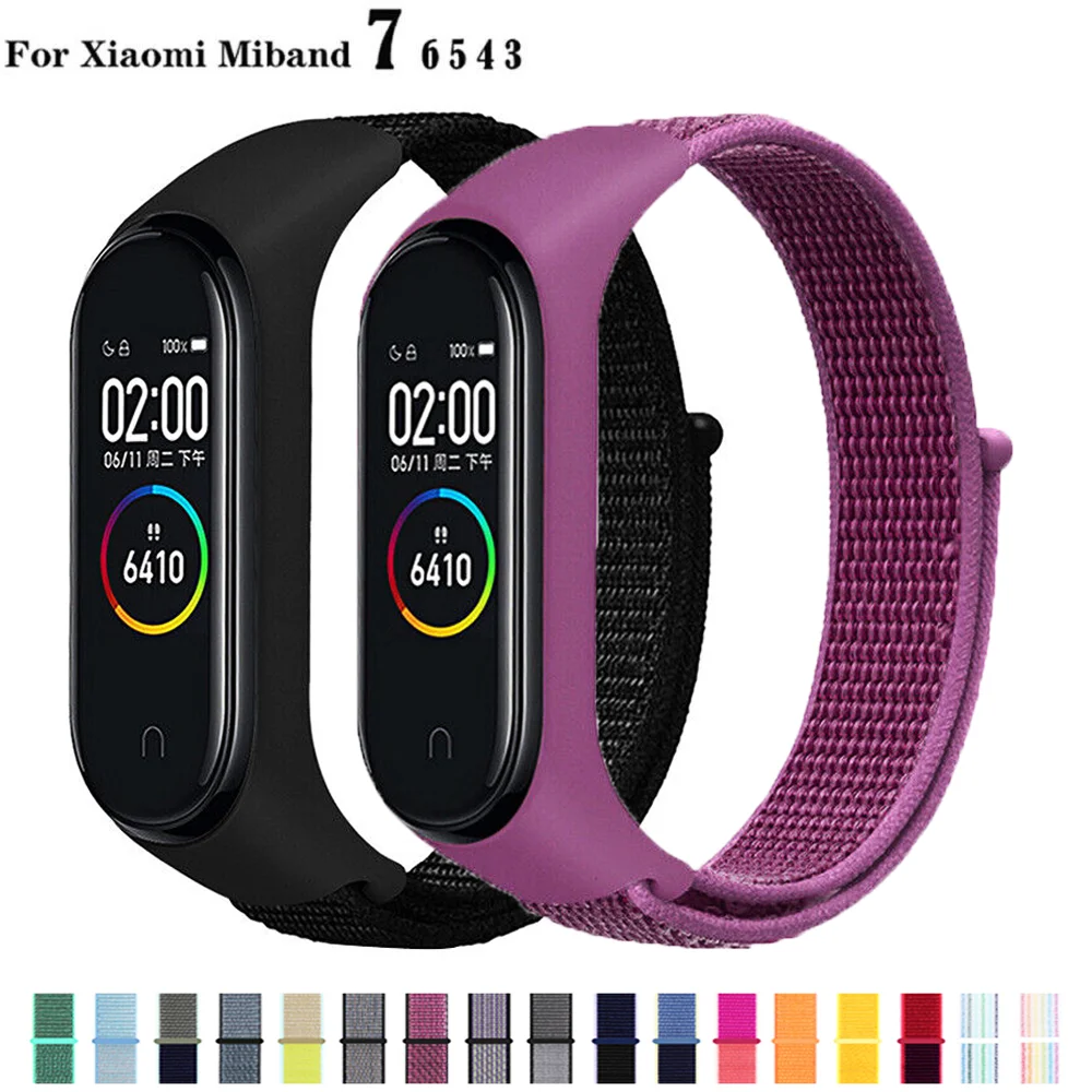 Ремешок нейлоновый для xiaomi mi band 6, браслет для смарт-часов, аксессуары для Mi band 5 4 3 7
Ремешок нейлоновый для xiaomi mi band 6, браслет для смарт-часов, аксессуары для Mi band 5 4 3 7