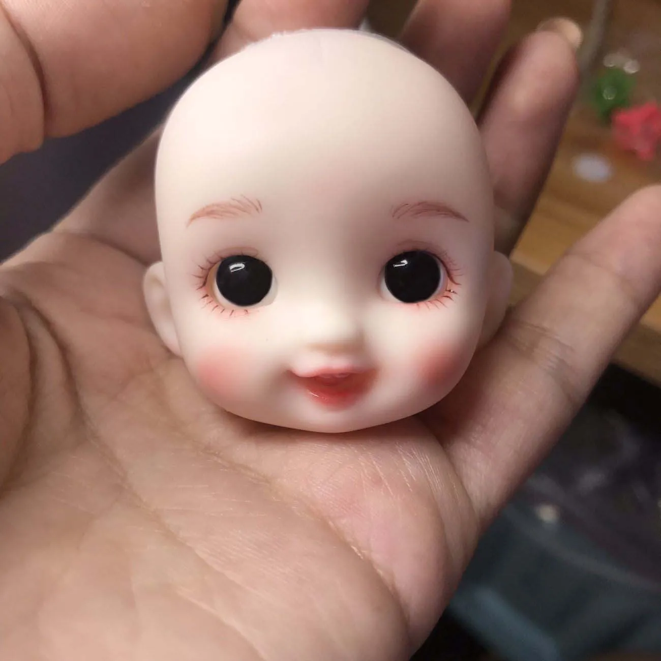 New 1/8 Doll Head With 3D Eyes BJD Doll Accessories Mini Lovely BJD Dolls DIY Makeup Doll Head For Girls Toys OB11
New 1/8 Doll Head With 3D Eyes BJD Doll Accessories Mini Lovely BJD Dolls DIY Makeup Doll Head For Girls Toys OB11