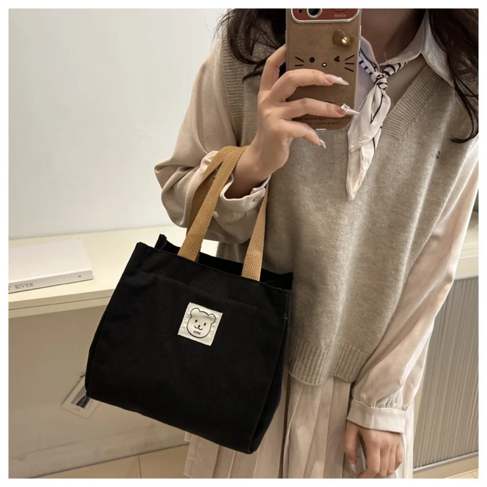 Casual Large Capacity Box Lunch Bag Insulated Versatile Tote Bag Commuting Bag Office Workers Casual Large Capacity Box Lunch Bag Insulated Versatile Tote Bag Commuting Bag Office Workers