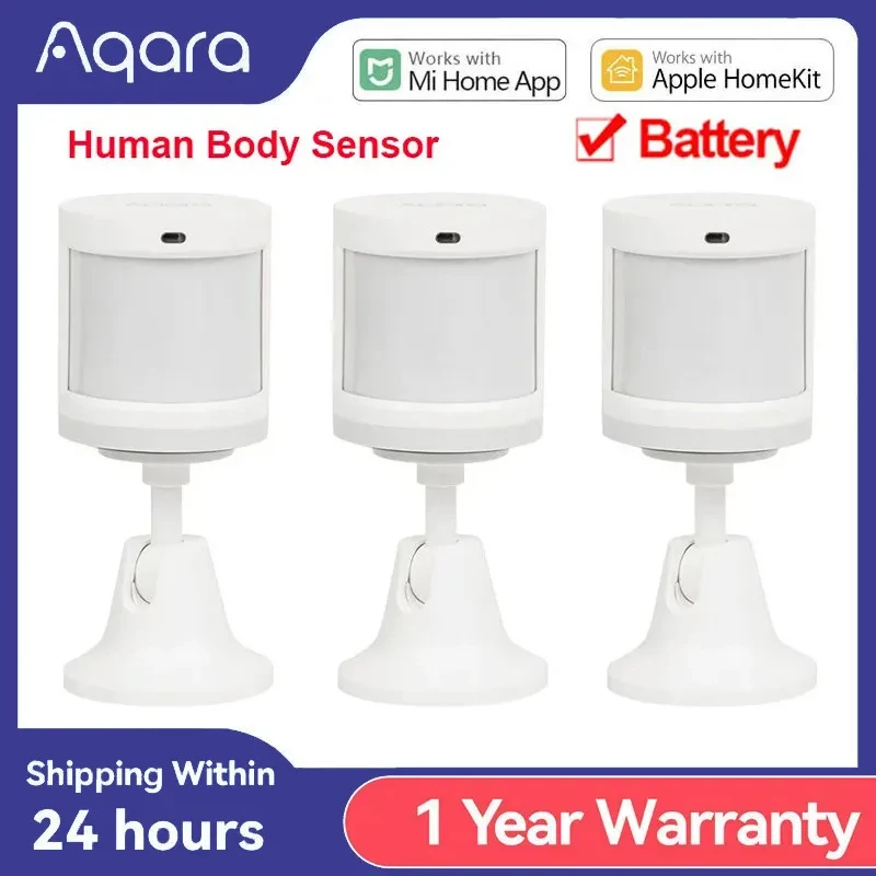 Aqara Smart Human Body Sensor Body Baby Monitoring Movement Wireless ZigBee fp1 high presence sensor For Xiaomi Mijia Linptech
Aqara Smart Human Body Sensor Body Baby Monitoring Movement Wireless ZigBee fp1 high presence sensor For Xiaomi Mijia Linptech