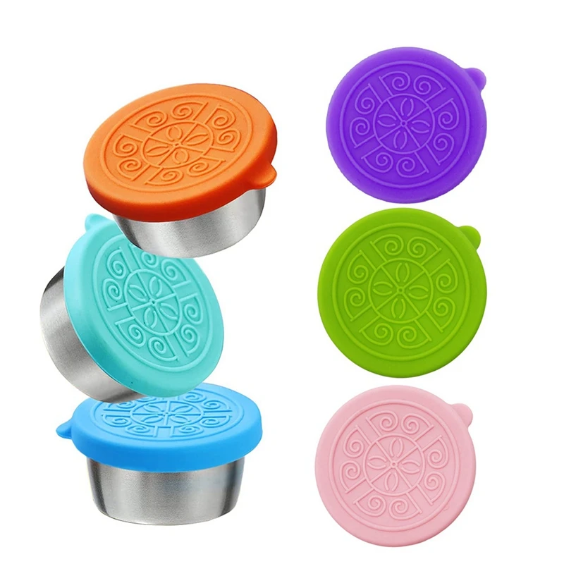 Salad Dressing Container To Go, 6Pcs 50Ml Stainless Steel Small Condiment Containers With Silicone Lids Leakproof CNIM Hot
Salad Dressing Container To Go, 6Pcs 50Ml Stainless Steel Small Condiment Containers With Silicone Lids Leakproof CNIM Hot