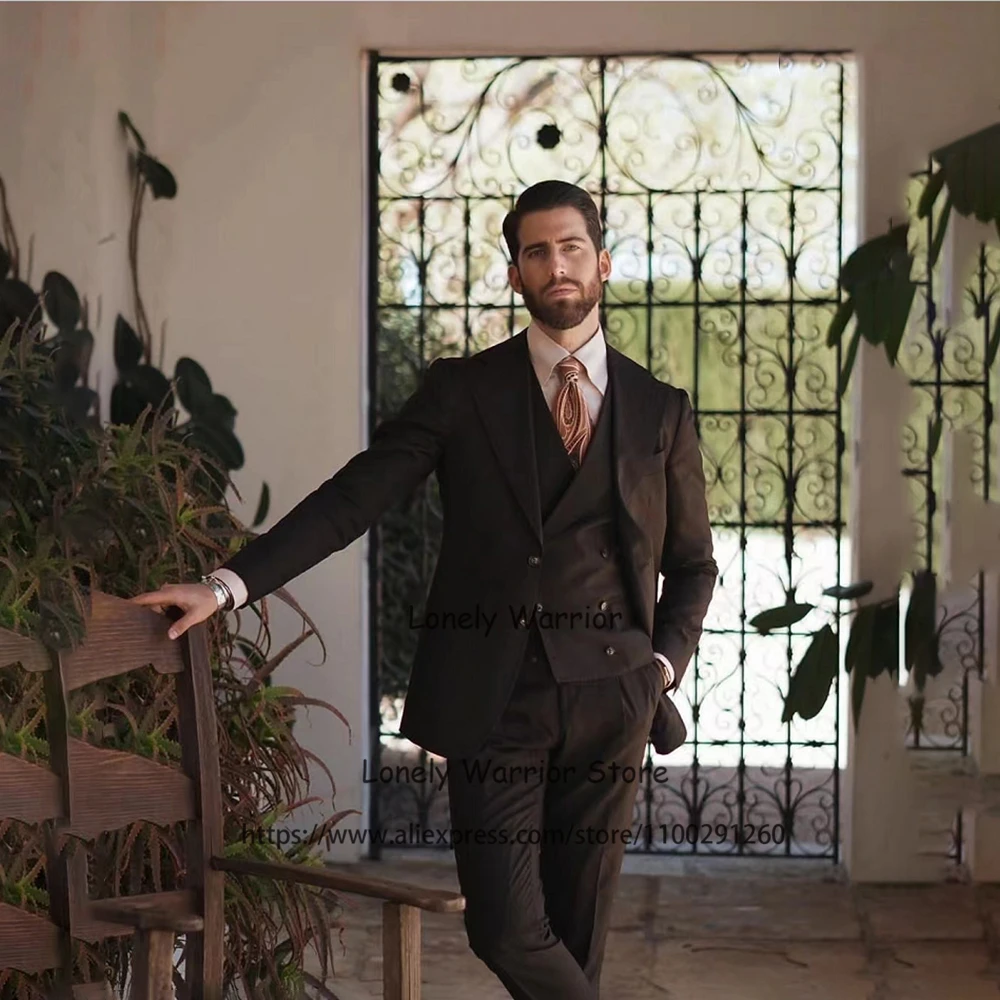 Classic Black Mens Suit Formal Business Blazer Slim Fit Wedding Groom Tuxedo Banquet 3 Piece Set Costume Homme Jacket Vest Pants
Classic Black Mens Suit Formal Business Blazer Slim Fit Wedding Groom Tuxedo Banquet 3 Piece Set Costume Homme Jacket Vest Pants