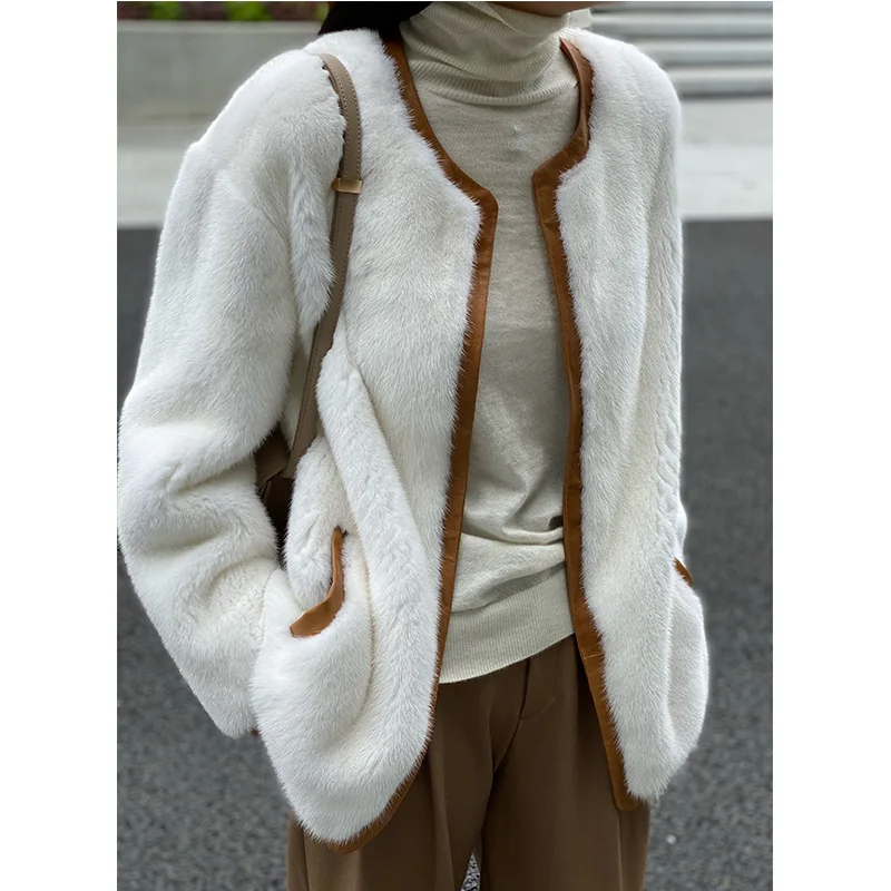 2022 White Fur Jacket Winter Oversized Thick Warm White Fluffy Faux Fur Coat Women Loose Lmitated Mink Korean Fashion Streetwear
2022 White Fur Jacket Winter Oversized Thick Warm White Fluffy Faux Fur Coat Women Loose Lmitated Mink Korean Fashion Streetwear