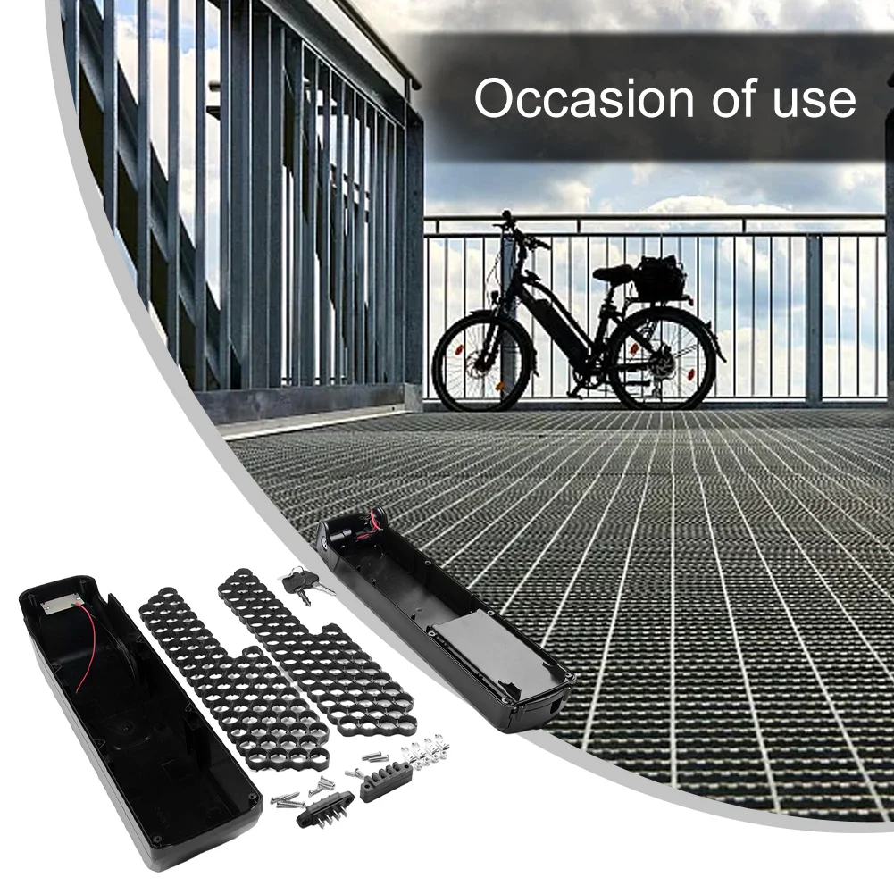 E-Bike Battery Box Electric Bicycle Battery Case Box Case For HaiLong Li-lon Battery 367.5*90.3*89.5mm High Quality
E-Bike Battery Box Electric Bicycle Battery Case Box Case For HaiLong Li-lon Battery 367.5*90.3*89.5mm High Quality