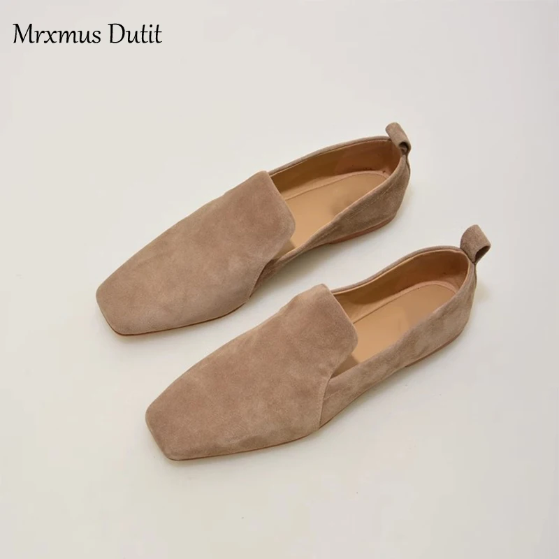 Новые летние модные туфли Mrxmus Dutit из натуральной кожи на плоской подошве, женские повседневные однотонные простые универсальные Лоферы для женщин
Новые летние модные туфли Mrxmus Dutit из натуральной кожи на плоской подошве, женские повседневные однотонные простые универсальные Лоферы для женщин