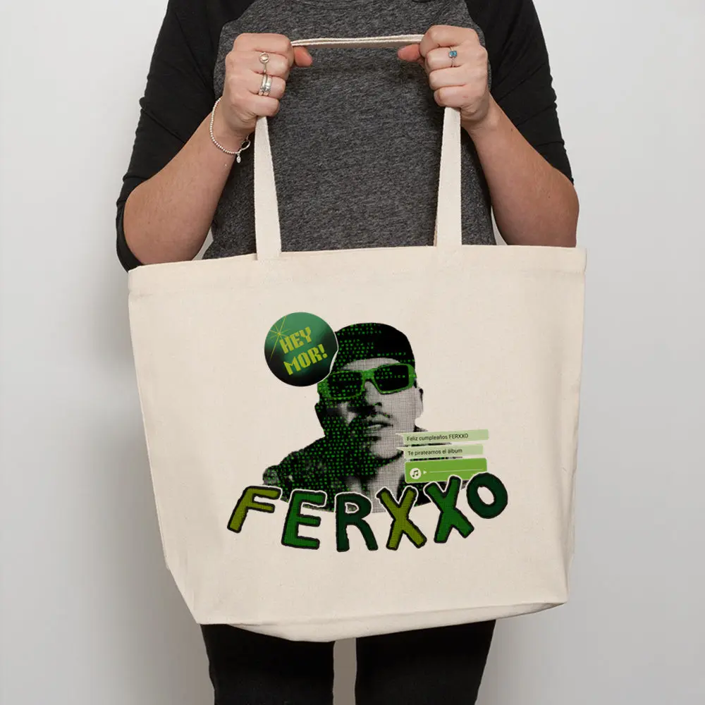 Женская Холщовая Сумка Ferxxo Feid 90s, забавная вместительная Экологически чистая сумка через плечо с принтом рэпера в стиле Харадзюку
Женская Холщовая Сумка Ferxxo Feid 90s, забавная вместительная Экологически чистая сумка через плечо с принтом рэпера в стиле Харадзюку