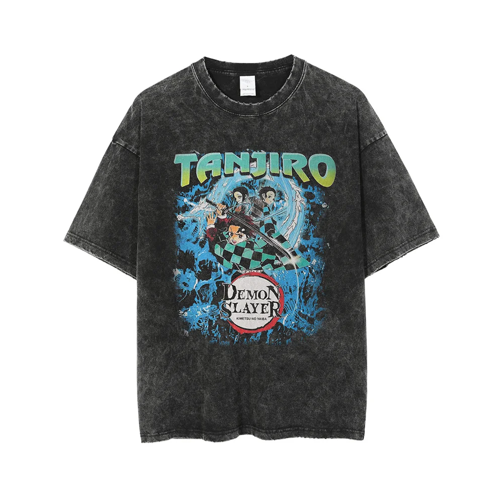 Anime Tshirt Men Graphic T-shirt Oversized T shirt Cotton Cartoon Print Retro Washed Top Tee Harajuku Streetwear Summer Vintage
Anime Tshirt Men Graphic T-shirt Oversized T shirt Cotton Cartoon Print Retro Washed Top Tee Harajuku Streetwear Summer Vintage