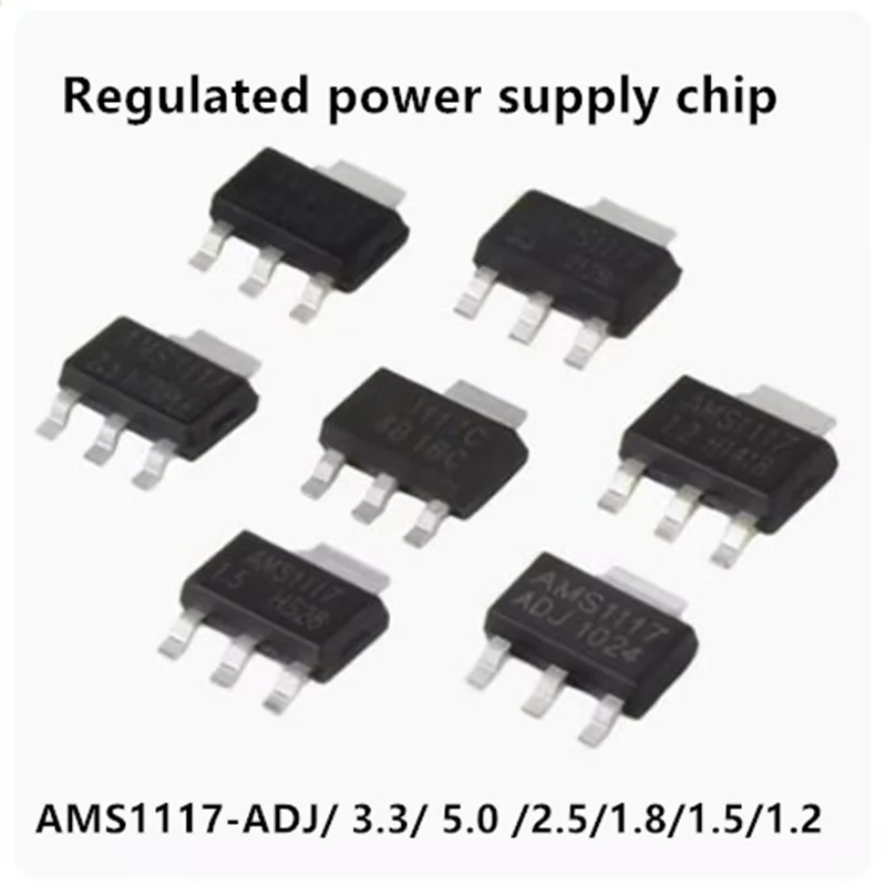 (50 шт.) AMS1117 Новый и оригинальный чип IC AMS1117-ADJ/3,3/5,0/2,5/1,8/1,5/AMS1117-1.2 SOT89 SOT223
(50 шт.) AMS1117 Новый и оригинальный чип IC AMS1117-ADJ/3,3/5,0/2,5/1,8/1,5/AMS1117-1.2 SOT89 SOT223