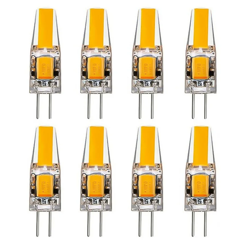 

10pcs Dimmable Mini G4 LED COB Lamp 2W 3W 6W Bulb AC DC 12V 220V Candle Lights Replace 30W 40W Halogen for Chandelier Spotlight