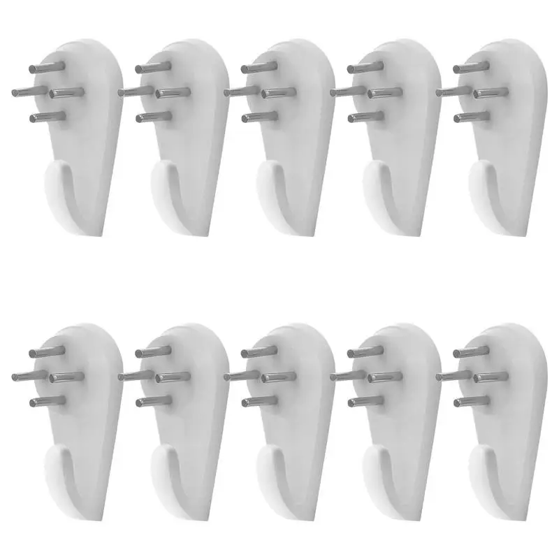 10pcs Painting Photo Frame Hook Wall Decoration Wall Hooks Photo Picture Nail Hook Hanger Kitchen Living Room Bedroom Supplies
10pcs Painting Photo Frame Hook Wall Decoration Wall Hooks Photo Picture Nail Hook Hanger Kitchen Living Room Bedroom Supplies