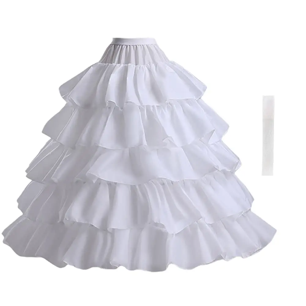 Floor Length Hoop Skirt Petticoat for Women Plus Size Underskirt for Wedding Dress Ball Gown Girls Crinoline Slips White
Floor Length Hoop Skirt Petticoat for Women Plus Size Underskirt for Wedding Dress Ball Gown Girls Crinoline Slips White